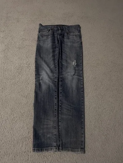 dolce&gabbana damaged skinny denim
