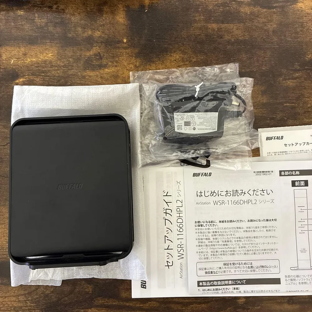 BUFFALO 無線LANルーター WSR-1166DHPL2/N V2 本体