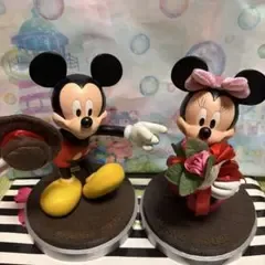 ディズニーストア ミッキー ミニー フィギュア 100体限定 シリアルナンバー付
