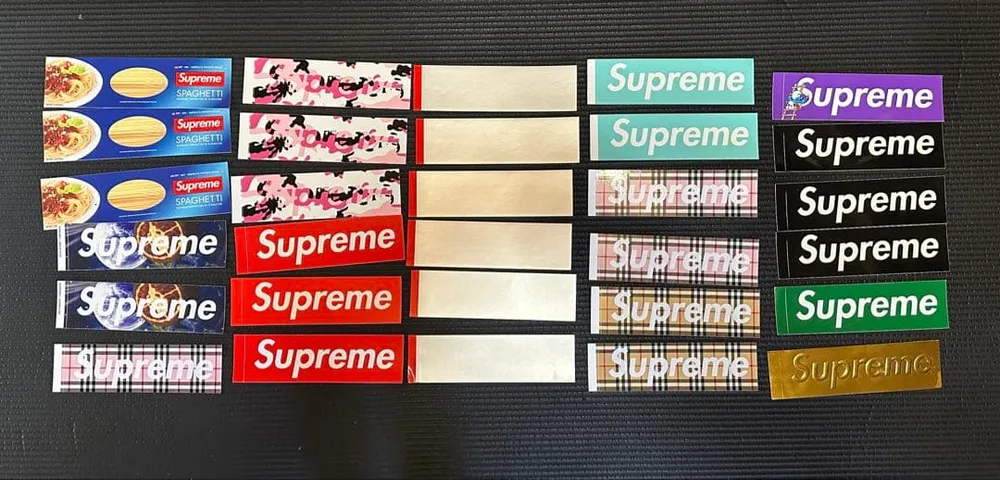 Supreme ステッカー色々