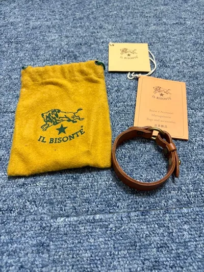 IL BISONTE イルビゾンテ レザーブレスレット