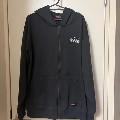 Dickies ジップアップパーカー ブラック