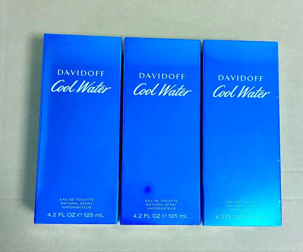 ★新品★ ダビドフ クールウォーター EDT 125ml×3本 ★送料無料