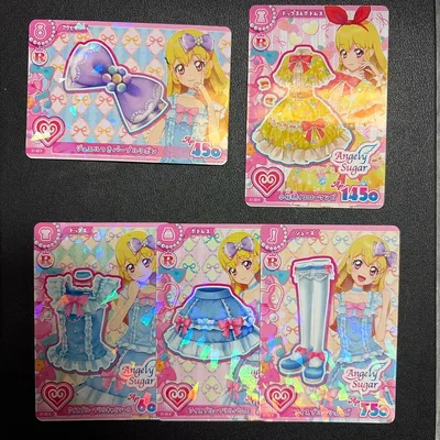 アイカツ アンコール Angely Sugar R レア 5枚セット