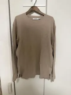 nonnative サーマルロングTシャツ ワッフル ベージュ