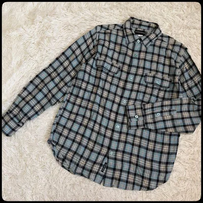 【T&C Surf Designs】チェック柄長袖フランネルシャツ L アメカジ