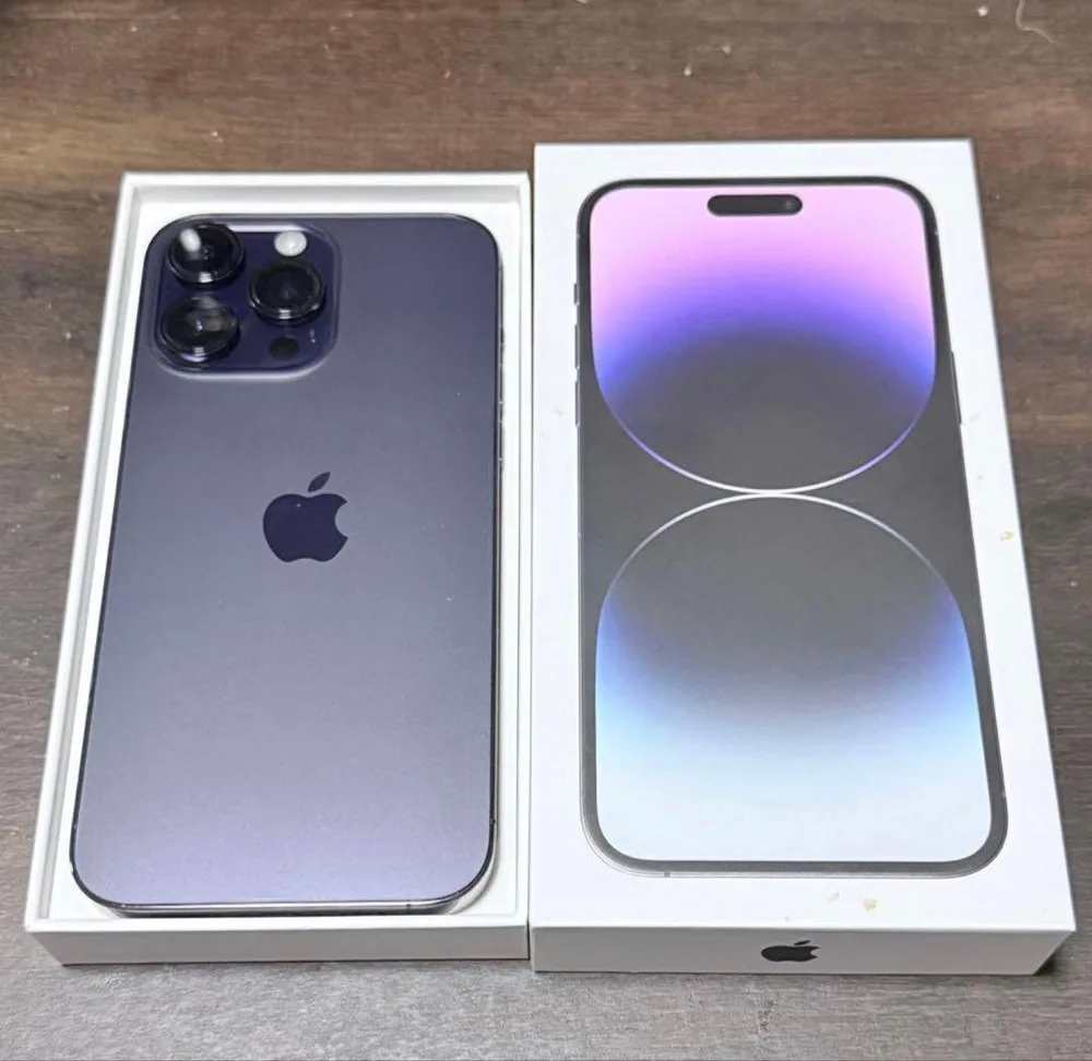 iPhone14 ProMax 256GB ディープパープル バッテリ
