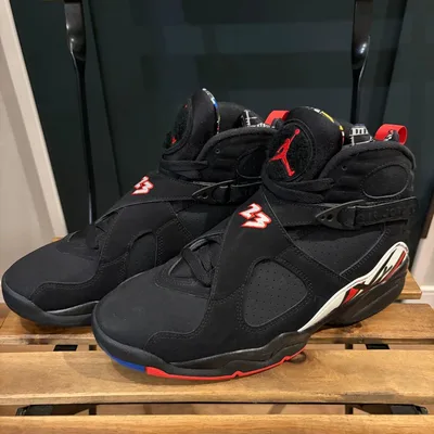 NIKE AIR JORDAN 8 RETRO PLAYOFFSブラック レッド