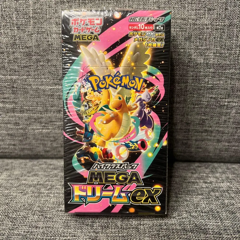 ポケモンカード MEGA ドリームex 未開封 box シュリンク付き