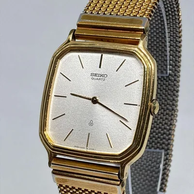 美品 稼働品 Seiko メンズ 腕時計 1980年製 ヴィンテージ オクタゴン