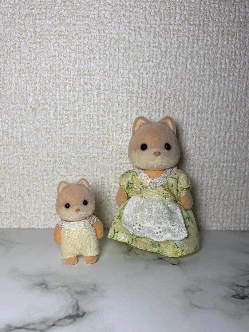 シルバニアファミリー キャラメルイヌの赤ちゃん お母さん