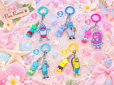 スポンジボブ キャラクター めじるしチャーム ②番