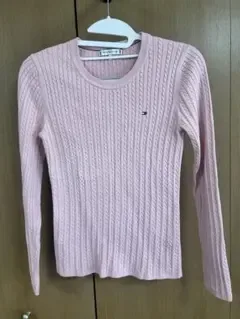 TOMMY HILFIGER トミーヒルフィガー ニット ピンク XS