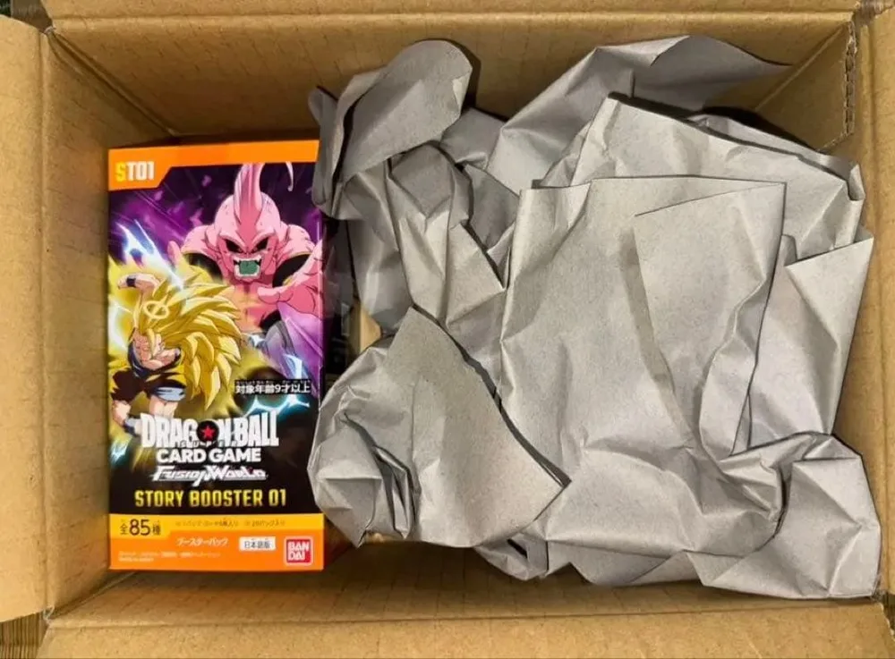 ドラゴンボールカードゲーム STORY BOOSTER 01 テープ付き