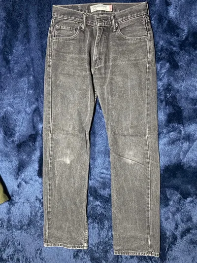 Levi's リーバイス 505 ブラックデニム W29 L32 フェード黒