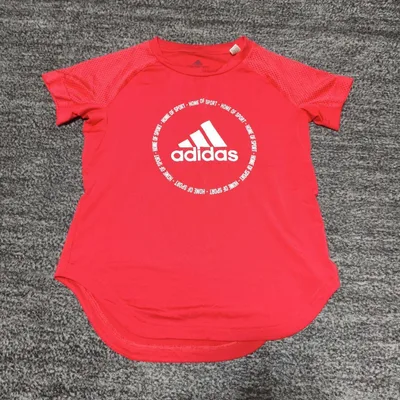 เสื้อยืดเด็ก Adidas สีแดง