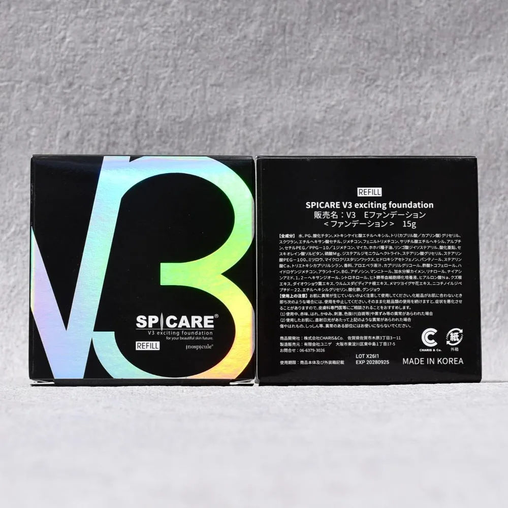 スピケア SPICARE V3ファンデーション エキサイティング レフィル 2個