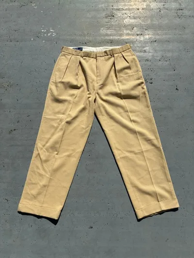 Polo by Ralph Lauren 2タックスラックス 38/30ベージュ