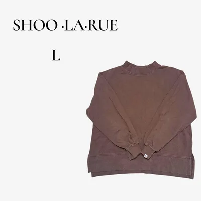 【SHOO・LA・RUE】ハイネックニット L ブラウン 長袖 人気