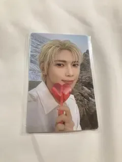 ATEEZ 展示会 BLUE DRIFT グッズ 入場特典トレカ ヨサン