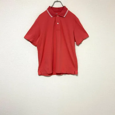 UNIQLO ポロシャツ 赤 無地 M