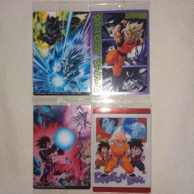Dragon Ball Z Carddass ชุด 4 ชิ้น