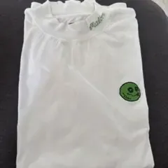 Malbon Golf モックネック 長袖シャツ ホワイト L