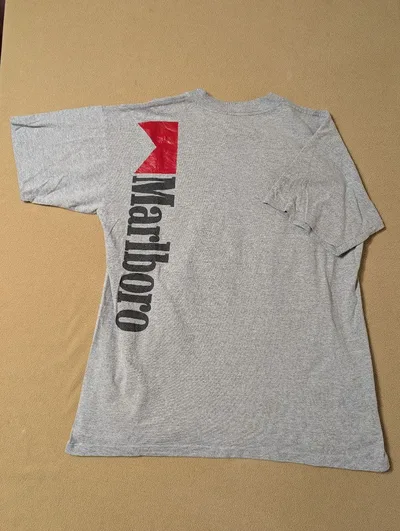 90s USA製 マルボロ ポケット Tシャツ シングルステッチ XL