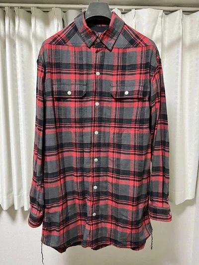 Rick Owens drkshdw jumbo outershirt シャツ