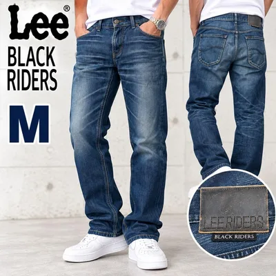 【Lee】BLACK RIDERS スキニーデニムパンツ LM3711 M