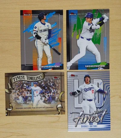 4枚セット 大谷翔平 2026 Topps Finest Topps