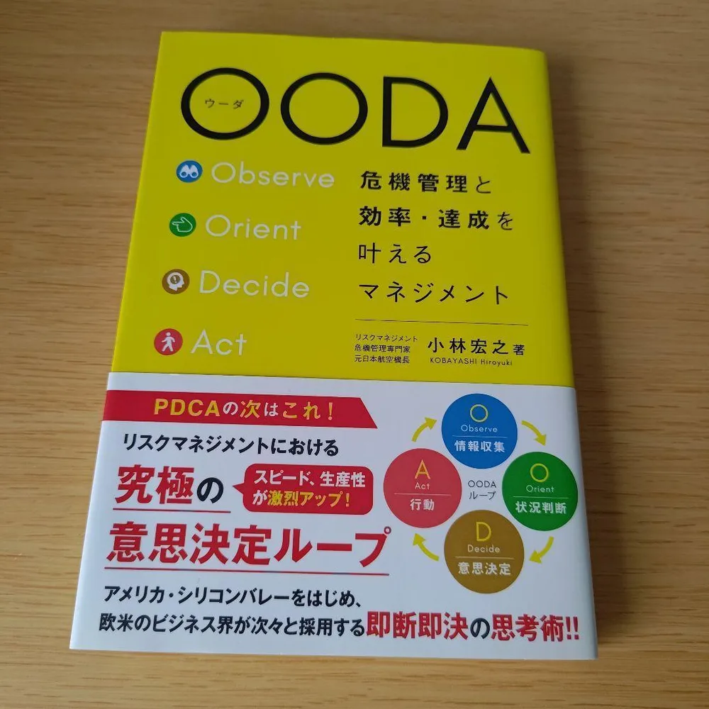 a OODA 危機管理と効率・達成を叶えるマネジメント