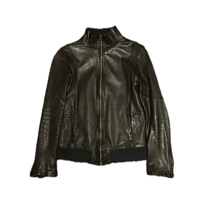 shama レザージャケット シングルライダースジャケット 牛革
