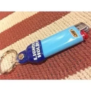 ライターキーパー BLUE 100円 ライター キーホルダー ST0035