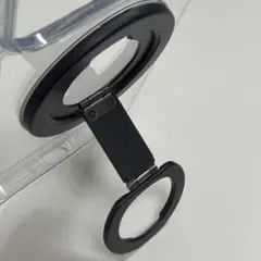 両面マグネット スマホリング MagSafe対応 ブラック