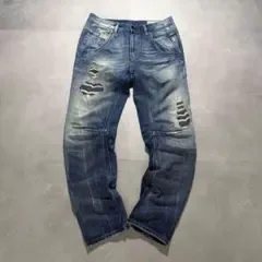 DIESEL archive denim grunge fade swag