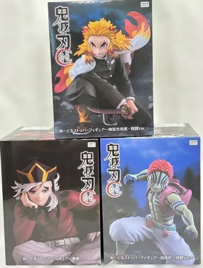 新品未開封:鬼滅の刃 ぬーどるストッパー 3体セット メルカリ便