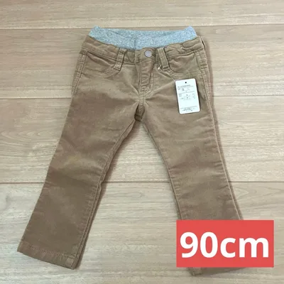 新品 コーデュロイ パンツ 90cm ベージュ