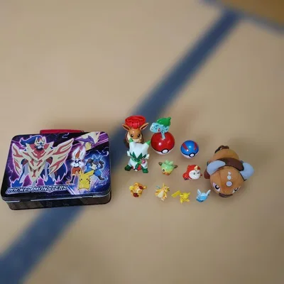 ポケットモンスター フィギュア 缶ケース セット