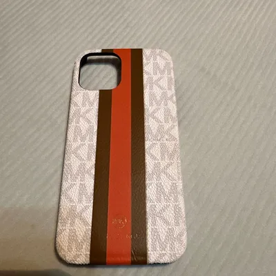 MICHAEL KORS ストライプ iPhone12/12Pro用ケース