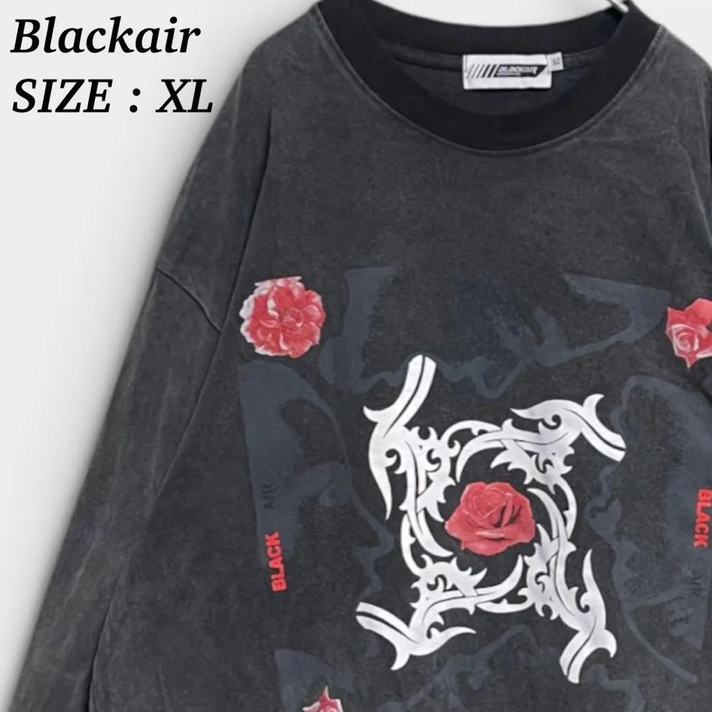 BLACKAIR レッドホットチリペッパーズ サンプリング ロンT 長袖Tシャツ