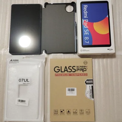 【極美品】Xiaomi Redmi Pad SE 8.7 本体 ケース フィルム
