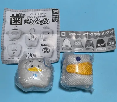 サンリオキャラクターズ 歯ぬいぐるみ&メッシュ巾着セット