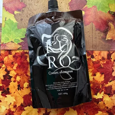 KURO Cream Shampoo ダークブラウン 400g