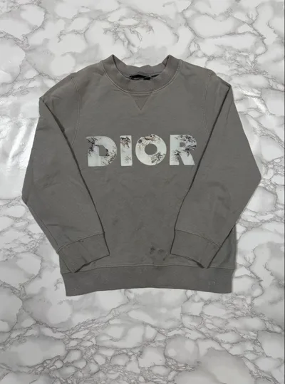 DIOR キッズ トレーナー グレー