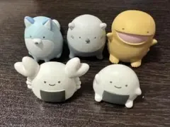 ガチャガチャ ミニフィギュア 5個セット