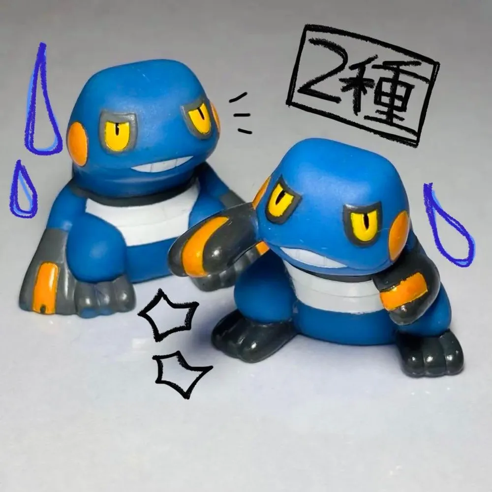 【グレッグル】ポケモン フィギュア 指人形 2種セット