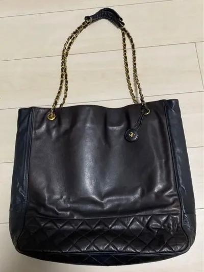 CHANEL トートバッグ ブラック