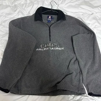 【早い者勝ち‼️】CHAPS グレー ジップアップ スウェット L