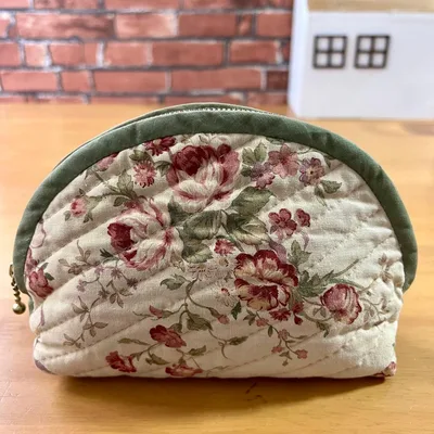 ハンドメイド キルティングポーチ③